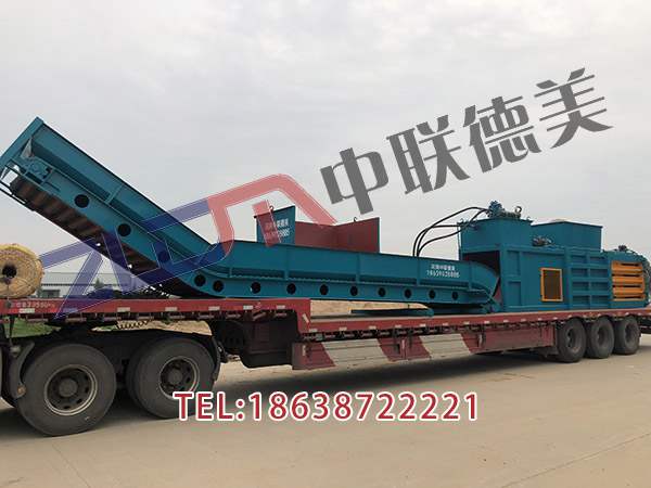辽宁200吨立式金属打包机安装